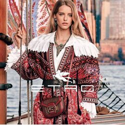 Хлопок твил стрейч «ETRO» 