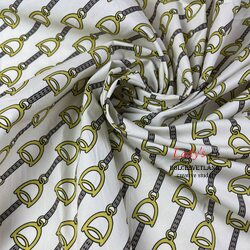 Ткань Хлопок поплин «GUCCI»