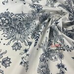 Ткань хлопок  стрейч «MAX MARA» отрез 4 метра.