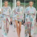 Ткань шелковый шифон «CHANEL»