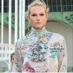 Ткань шелковый шифон «CHANEL»