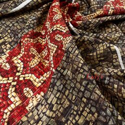 Ткань шелковый жаккард «DOLCE & GABBANA»