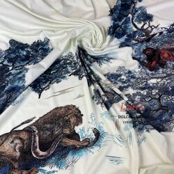 Ткань трикотаж «CHRISTIAN DIOR»