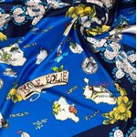 Вискозный шелк  коллекция Isole Eolie «DOLCE & GABBANA» 